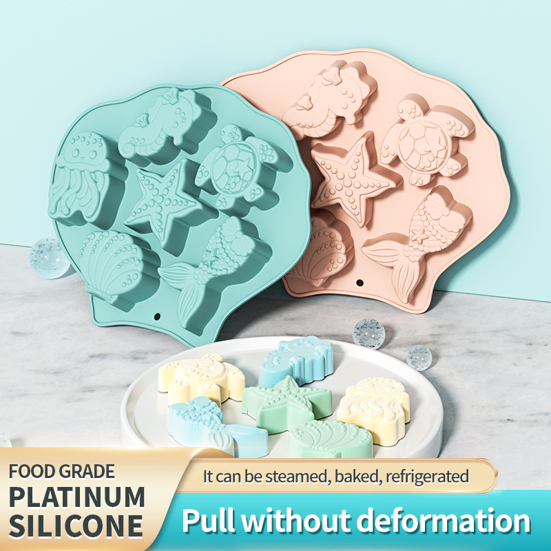 Ocean Fondant Silicone Mold Sh - Donut Mold Silicone recension och pris
