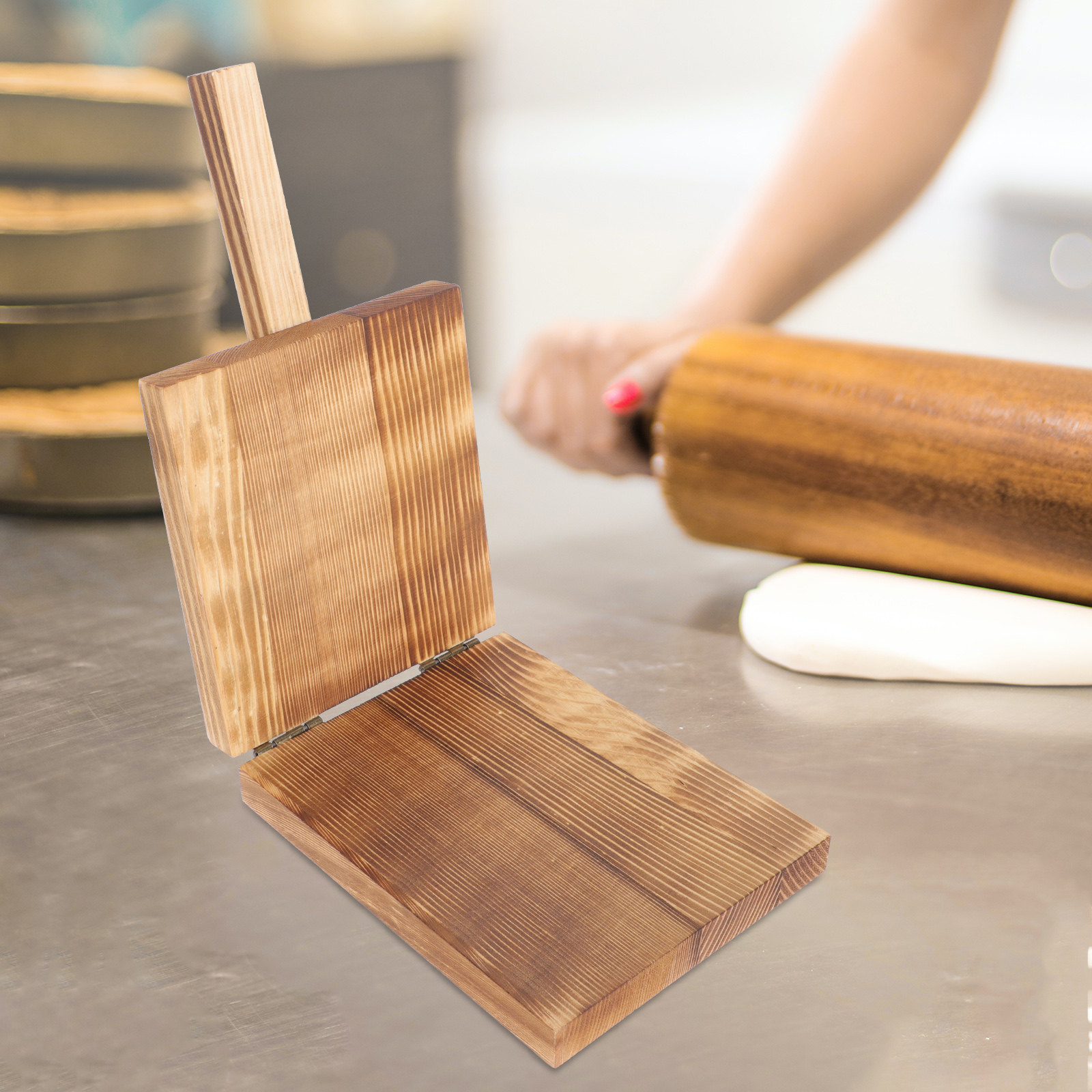 Wooden Dumpling Press Set Doug - Dumpling Press Set recension och pris