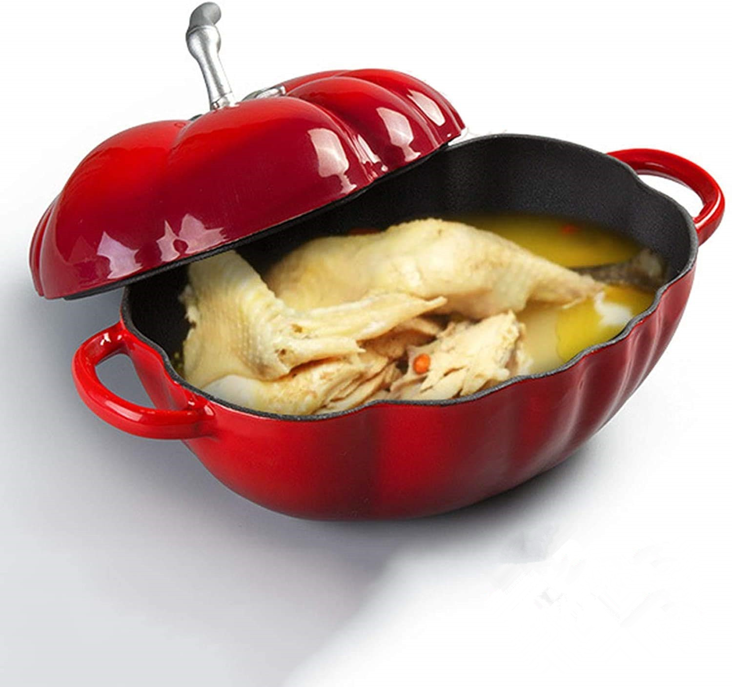 25cm Tomato Enameled Cast Iron - Cast Iron Corn recension och pris