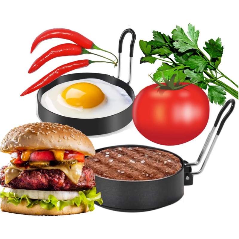 Egg Ring Mold Stainless Steel  - Egg Waffle Pan recension och pris