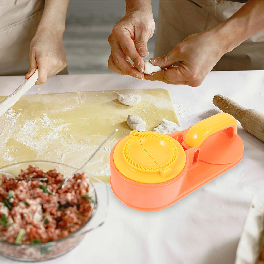 Dumpling Wrapper Mold 2 Piece  - Dumpling Press Set recension och pris