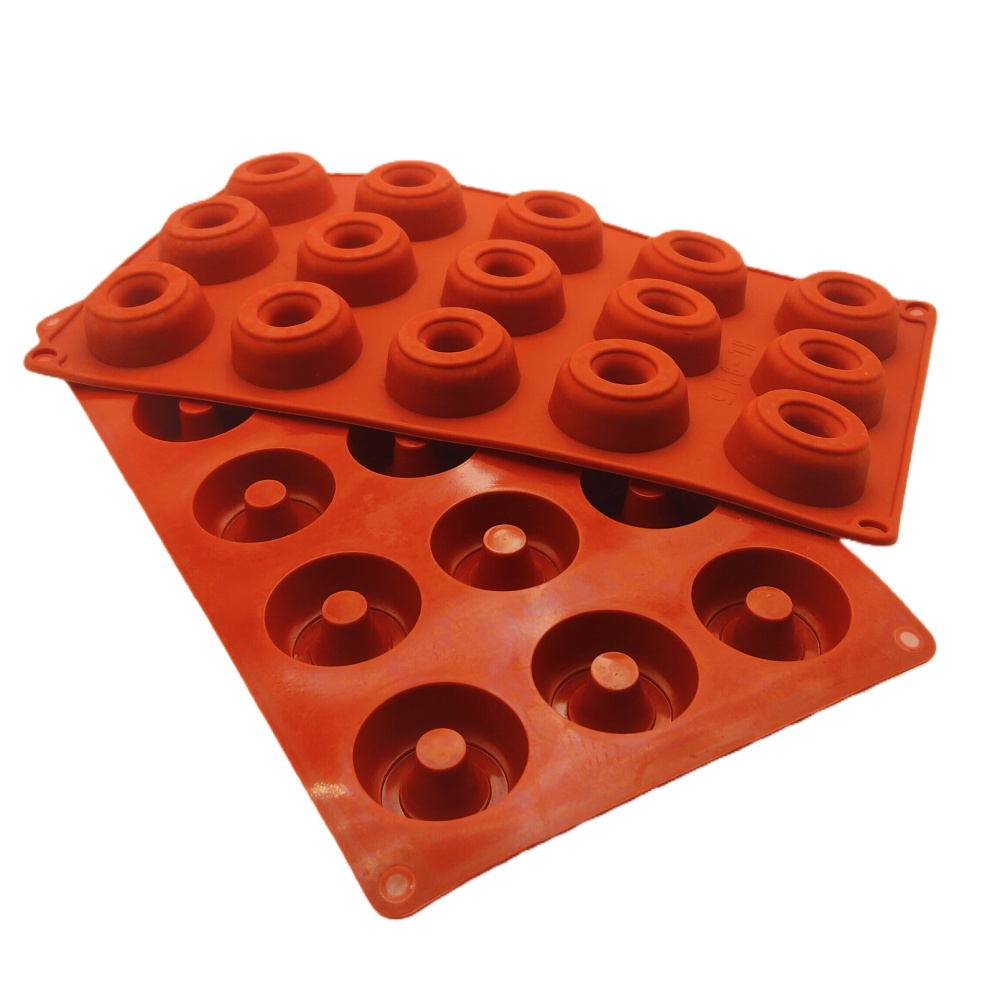 Hot Selling 15 Hole Wine Vorte - Donut Mold Silicone recension och pris