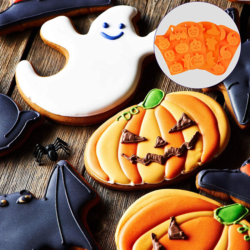 Halloween Moulds Nonstick Sili - Donut Mold Silicone recension och pris