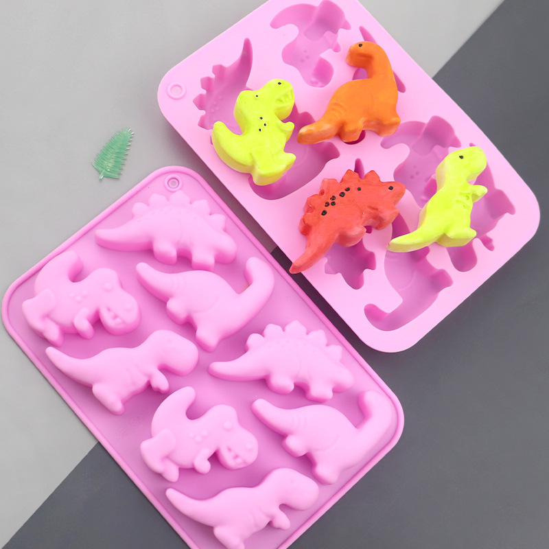 Blues Wholesale 8 Dinosaurs Ca - Donut Mold Silicone recension och pris